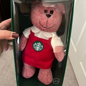 Limited edition Starbucks barista bear 2016